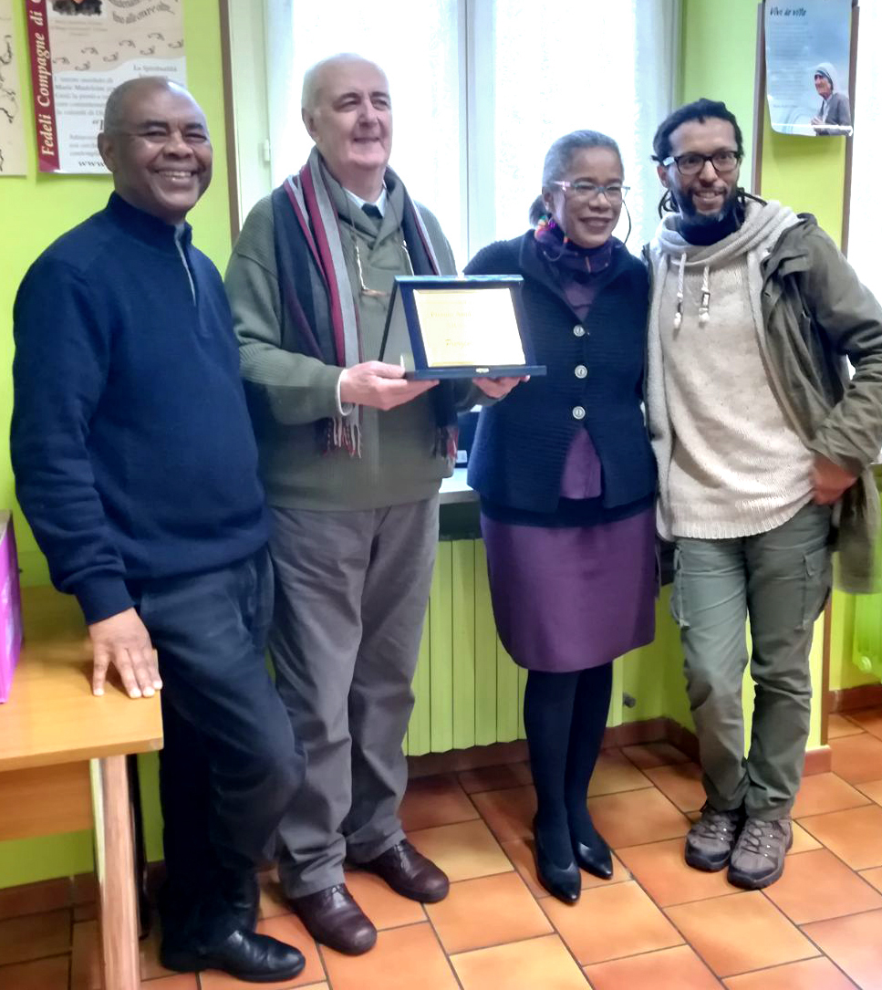 “Premio Amílcar Cabral” indetto da Tabanka onlus, XII edizione 2018, conferito al primo Console di Capo Verde in Italia, Dr. Piergiorgio Gilli